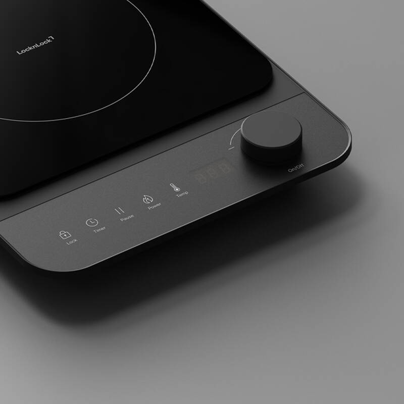 Bếp điện từ LocknLock Induction Cooker 2000W - Màu đen - EJI351BLK, , large image number null